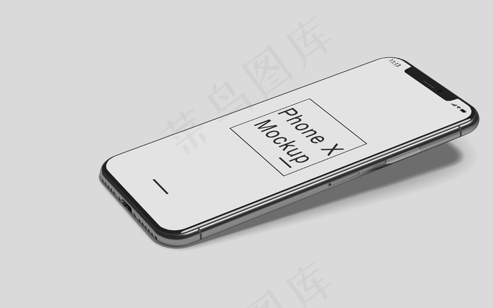 Phone x模型样机psd模版下载
