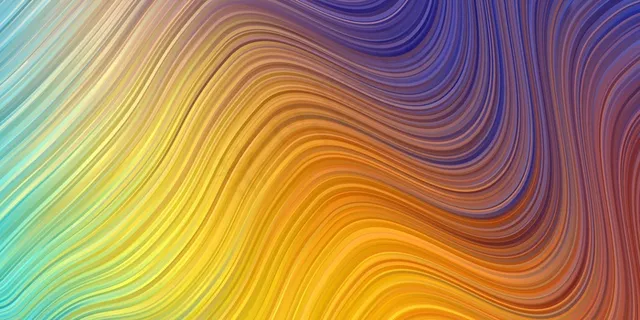 波浪抽象背景。条纹图案壁纸。横幅banner封面