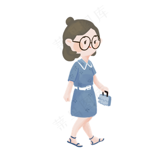 夏季穿搭气质女孩