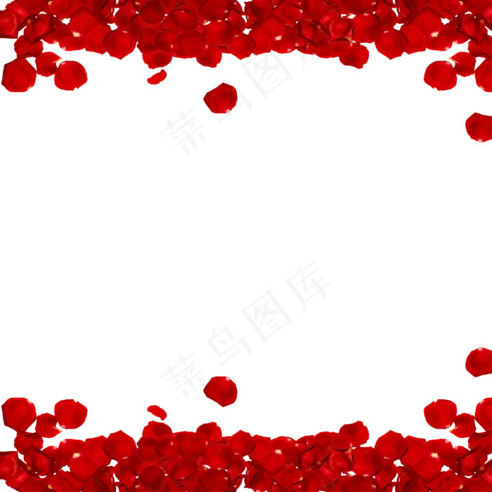 情人节玫瑰花边框(2000X2000(DPI:150))psd模版下载