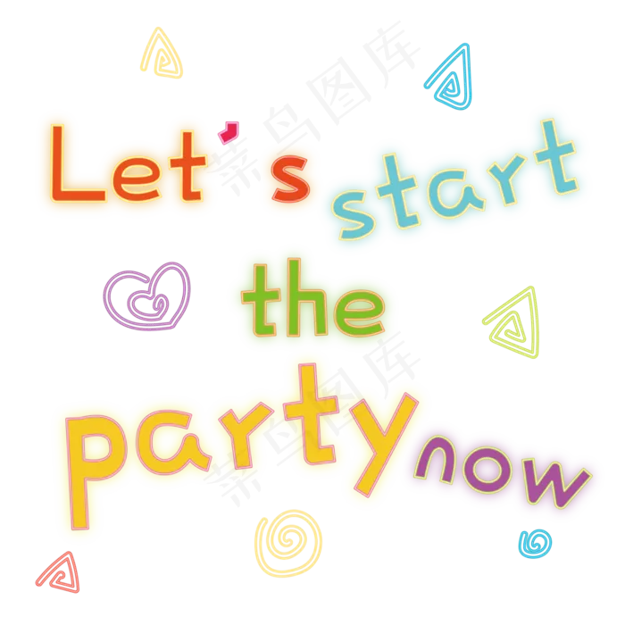 霓虹灯装饰png素材(4724X7087(DPI:300))ai矢量模版下载