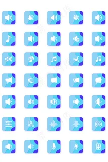 APP声音图标icon