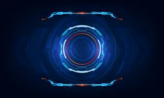 抽象的hud-ui虚拟科幻界面背景