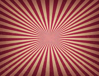 马戏团或狂欢节的漩涡条纹模板。老质感复古影院标志背景