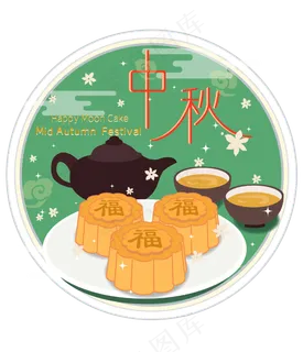 中秋节八月十五包装福气