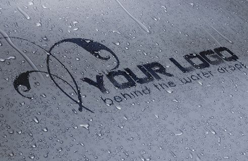 logo样机标志样机智能贴图