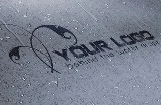 logo样机标志样机智能贴图