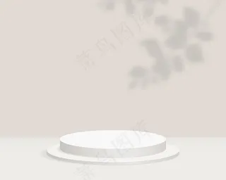 具有几何形式的抽象最小场景背景。产品展示设计。