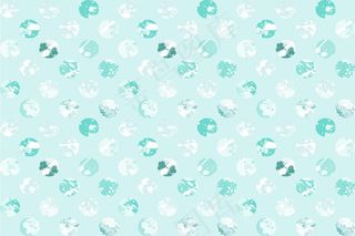 水彩抽象圆点无缝图案