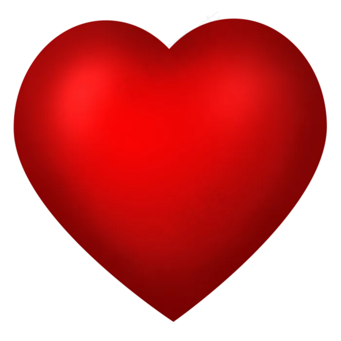 立体红色珠光爱心七夕浪漫情人节(2000X2000(DPI:300))psd模版下载