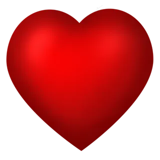 立体红色珠光爱心七夕浪漫情人节