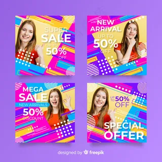 销售横幅banner摘要模板集