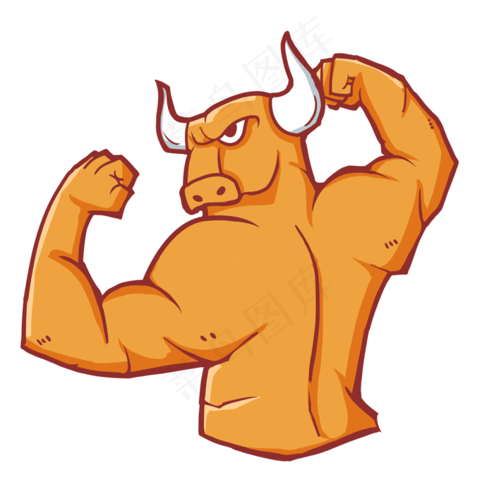 霸气牛年2021帅气黄牛