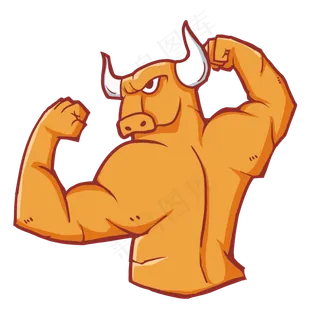 霸气牛年2021帅气黄牛