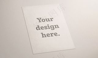 logo样机标志样机智能贴图