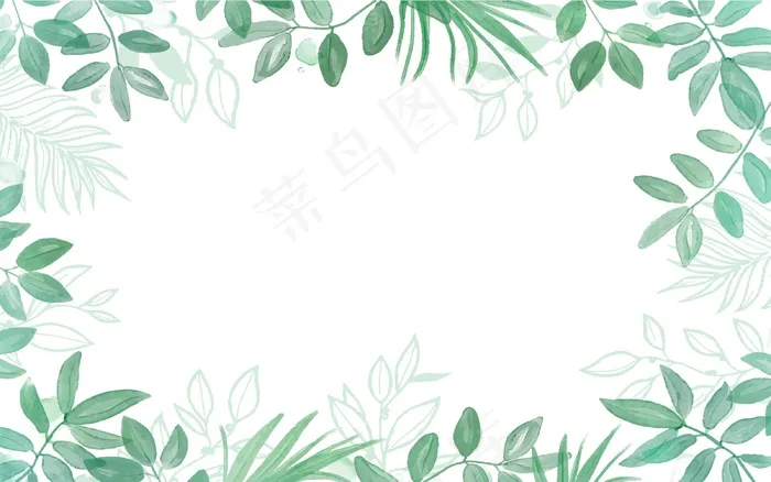 花卉水彩背景eps,ai矢量模版下载