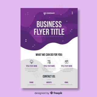 抽象业务宣传单,DM传单模板