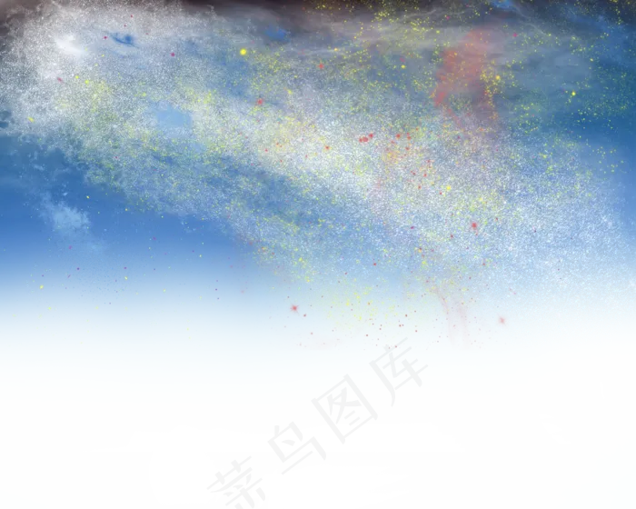 七夕节唯美星空(2500X2000(DPI:300))psd模版下载