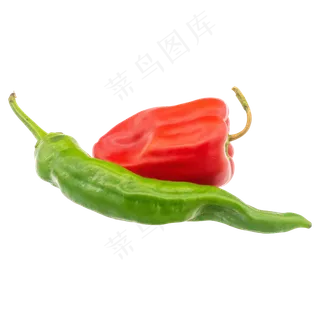 红绿色辣椒