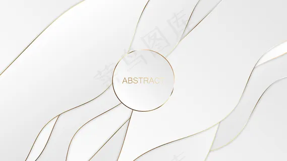 抽象的白金奢华背景。