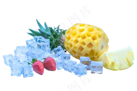 新鲜水果冰块 新鲜水果冰块