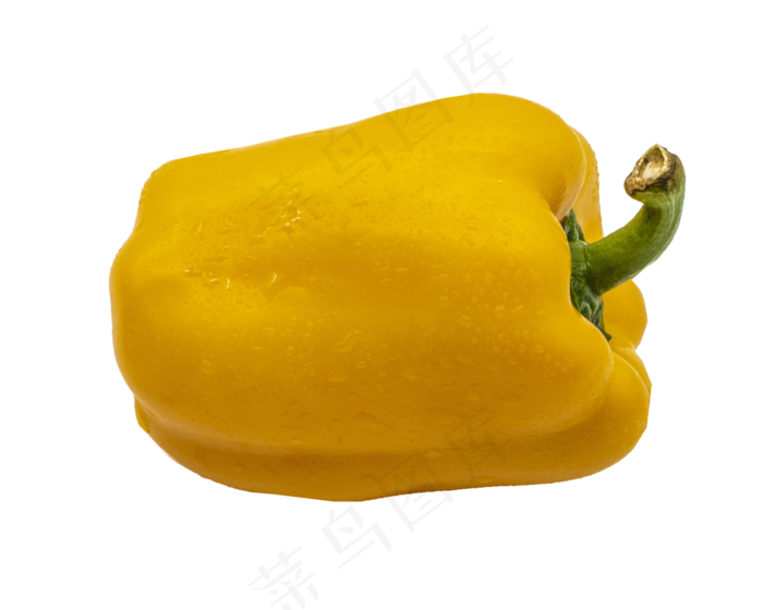 黄色立体菜辣椒