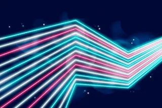 抽象霓虹灯背景样式