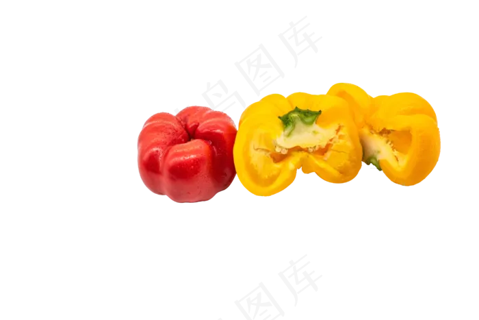 切开蔬菜菜椒(3000*2000px 300 dpi )