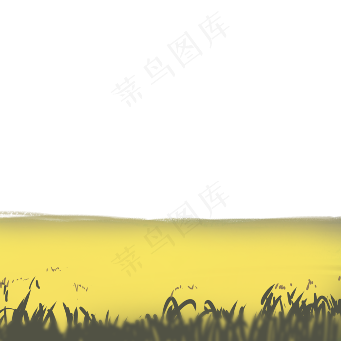 卡通枯黄的草地下载