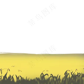 卡通枯黄的草地下载
