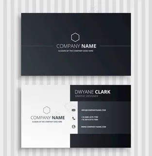 大气时尚创意名片设计模板