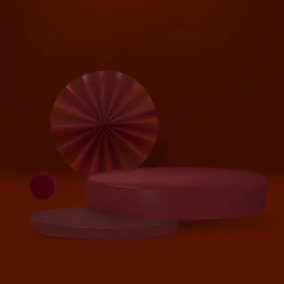 3d 现代产品背景 psd 与红色讲台