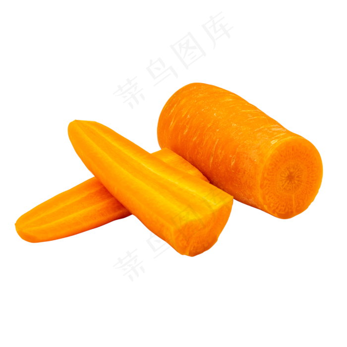 橙色胡萝卜