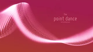 摘要红色粒子波背景