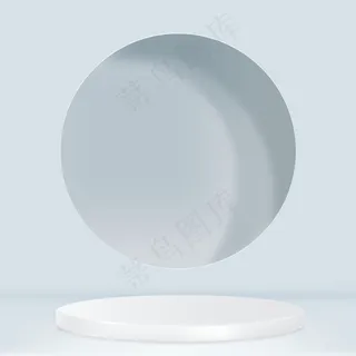 3d 产品背景 psd,带蓝色调的展示台 3d 产品背景 psd,带蓝色调的展示台