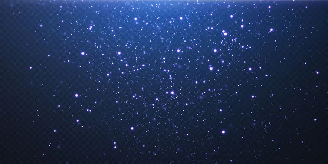 由小霓虹尘埃颗粒制成的抽象节日背景