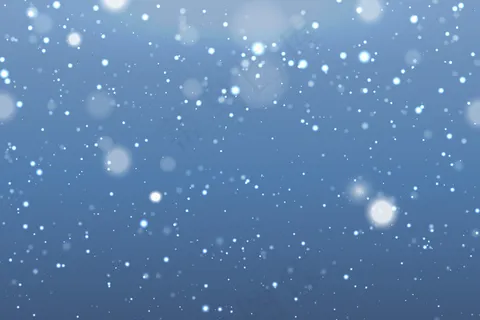 雪花的真实背景与模糊的雪花 雪花的真实背景与模糊的雪花