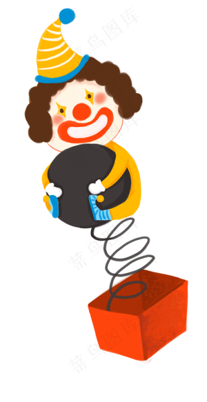 愚人节小丑海报