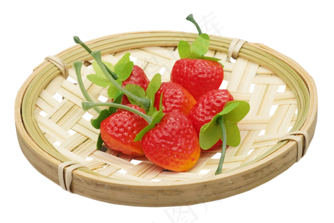 仿真红色草莓