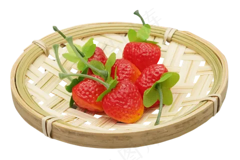 仿真红色草莓