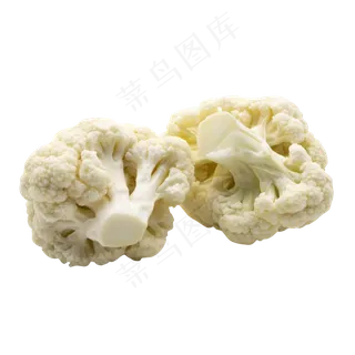 两个菜花蔬菜