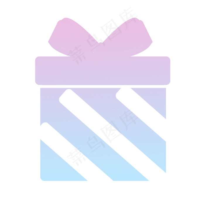 渐变礼盒图标(2000X2000(DPI:300))psd模版下载