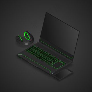 游戏笔记本电脑、智能手机和耳机。