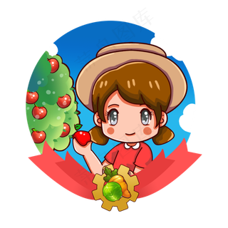 秋分秋收秋天农妇