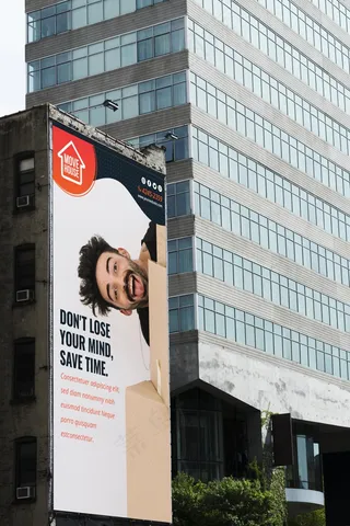 城市广告牌概念模型样机