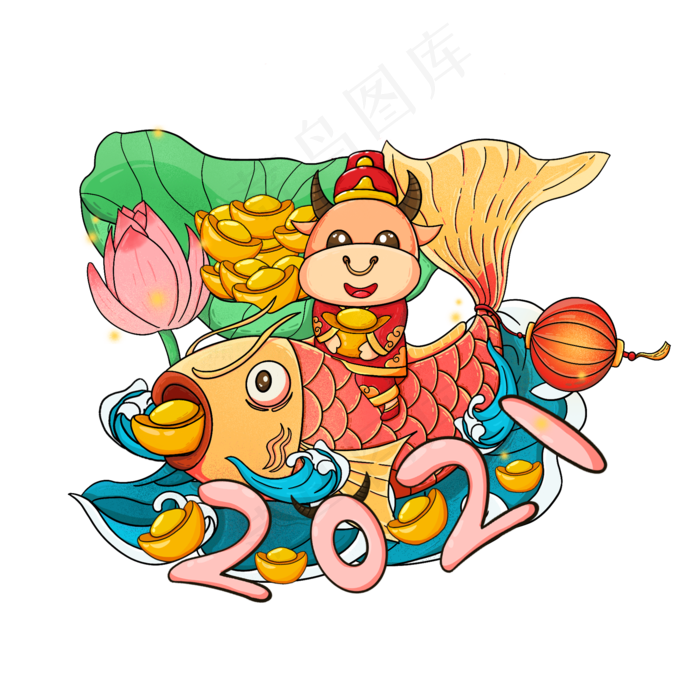 2021牛年新年大吉