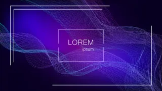 粒子点是波浪背景。