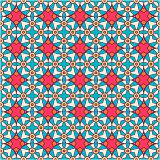 彩色无缝图案背景