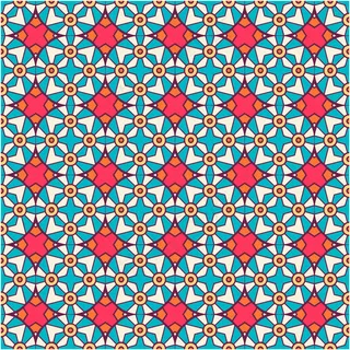 彩色无缝图案背景 彩色无缝图案背景