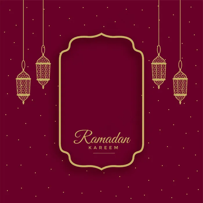 传统斋月卡里姆伊斯兰背景与文本空间eps,ai矢量模版下载